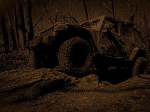 Jeep Wrangler JK Offroad on Virginia Trails - Shenandoah National Forest