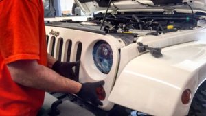 Jeep JK LED Headlight Upgrade