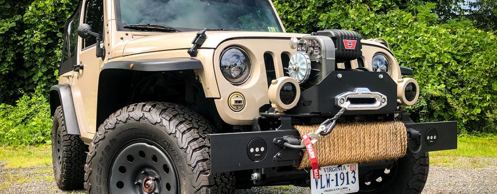 Building a Custom Military Edition Jeep JK - OCD Offroad