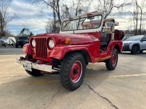 Willys Jeep M38A1 Fire Truck